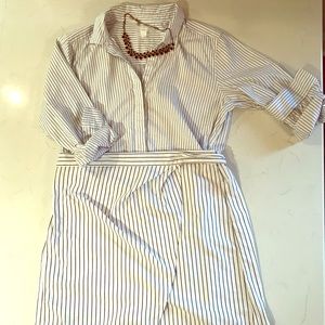 Gap Apron Wrap Dress Excellent Condition